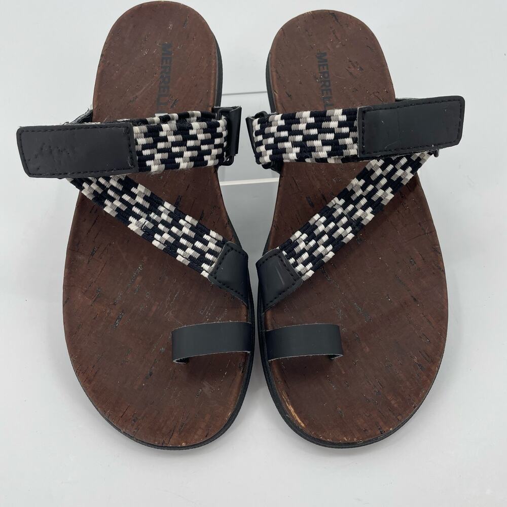 Merrell Women's Around Town Sunvue Thong Woven Strappy Sandals, Sz. 7 #J94154‎ - Picture 6 of 13